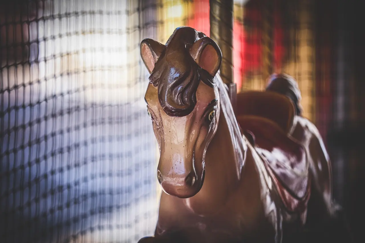 Er der nogen sikkerhedsforanstaltninger, jeg skal være opmærksom på, når jeg bruger en gyngehest?